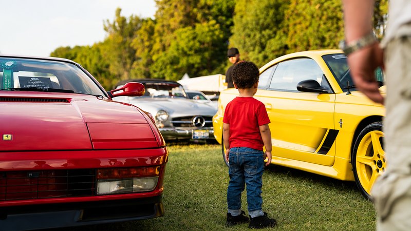 Ambiente familiar en Expo Automóviles del Mundo